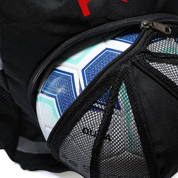 Soccer Backpack | PK with Ball Holder & Cleats Compartment - Picture 4 of 7
